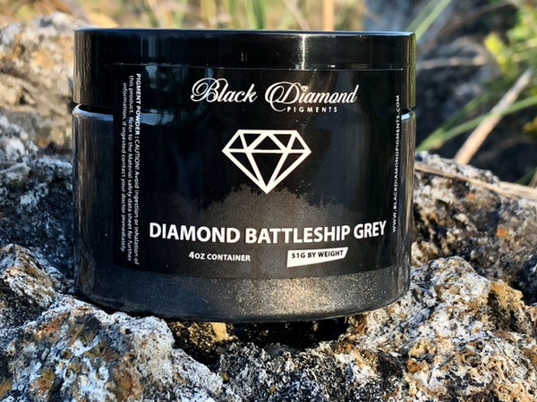 "DIAMOND BATTLESHIP GREY" Black Diamond Pigments
