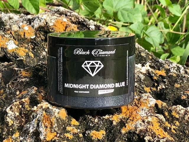 "MIDNIGHT DIAMOND BLUE" 51g/1.8oz - Black Diamond Pigments