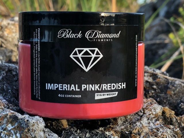 "IMPERIAL RED/PINK" Black Diamond Pigments