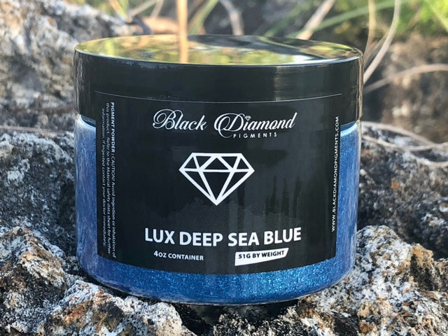 "LUX DEEP BLUE SEA" Black Diamond Pigments