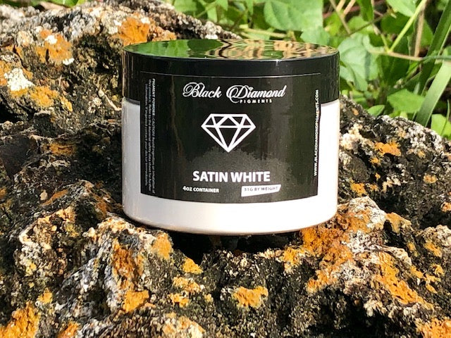 "SATIN WHITE" 51g/1.8oz - Black Diamond Pigments