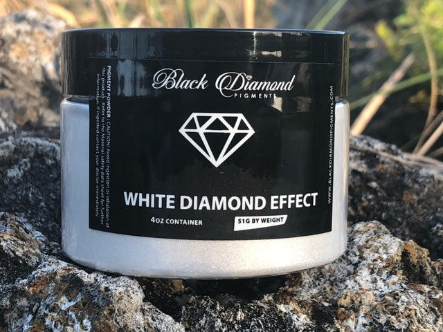 "WHITE DIAMOND EFFECT" Black Diamond Pigments