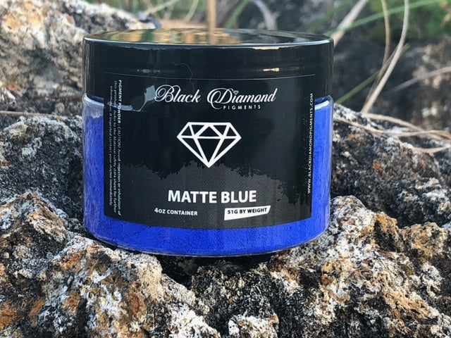 "MATTE BLUE" 51g/1.8oz Black Diamond Pigments