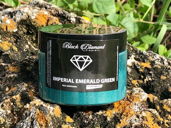 "IMPERIAL EMERALD GREEN" Black Diamond Pigments