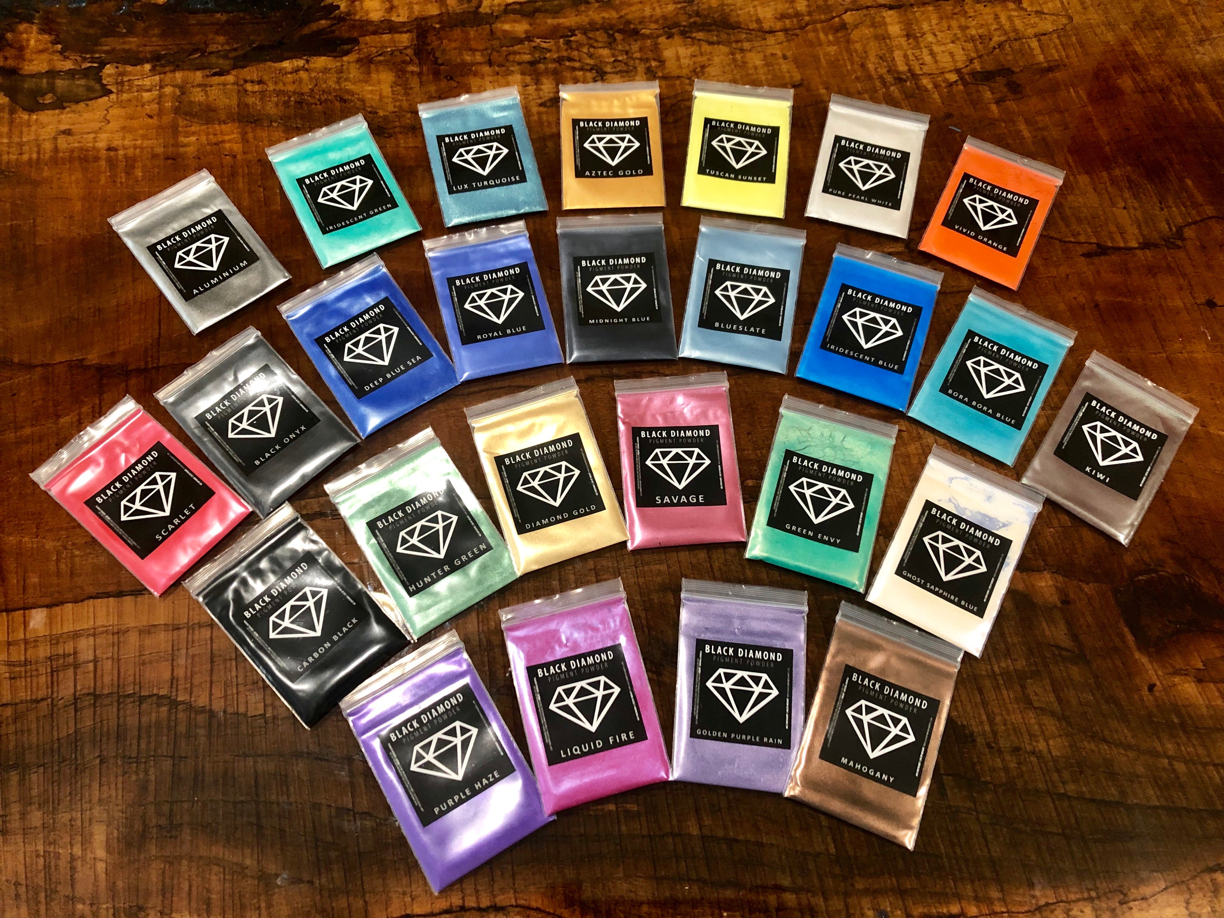 26 COLOR VARIETY PACK 1 (2g each 52g Total) - Black Diamond Pigments